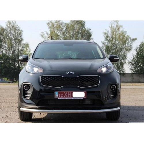 Защита переднего бампера Kia sportage 2016